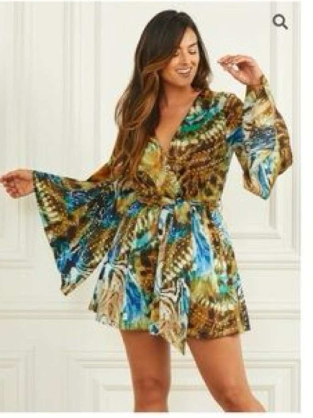 Guess by Marciano Emaya Eutopia Print Romper